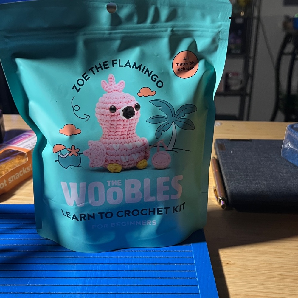 The woobles Zoe the flamingo sealed brand new